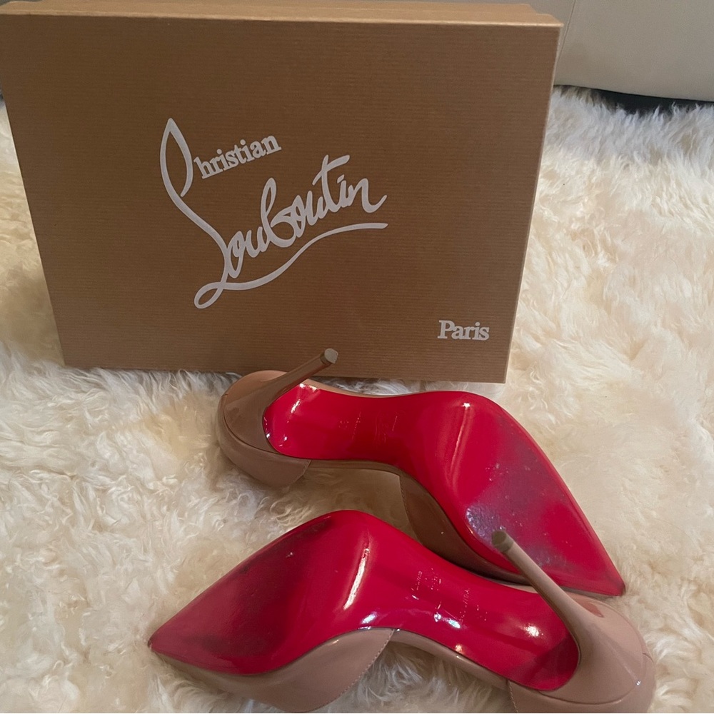 Size 37 Louboutin worn 2x only.